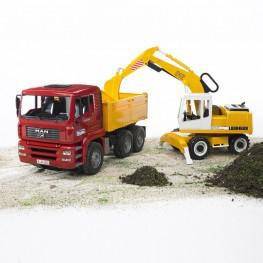CAMION DE OBRAS MAN LIEBHERR