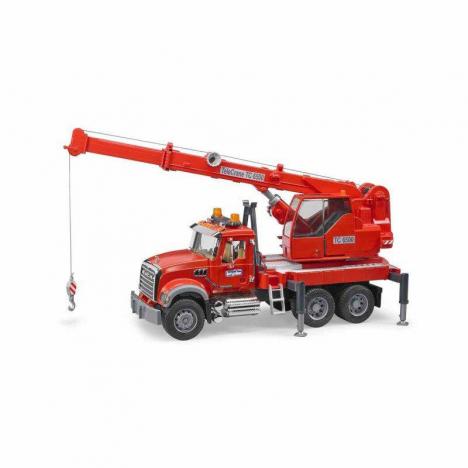 MACK GRANITE KRAN-LKW CON LUCES Y SIRENA