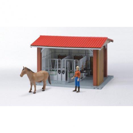 ESTABLO, CABALLO, FIGURA Y ACCESORIOS