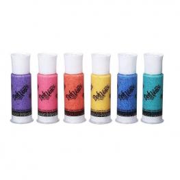 Doh Vinci Pack 6 Deco Pop - Recambios Colores Con Purpurina
