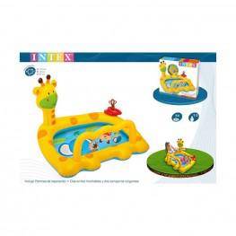 PISCINA BEBE JIRAFA SMILEY