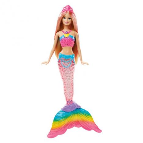 Barbie Dreamtopia Sirena Luces de Arcoiris.