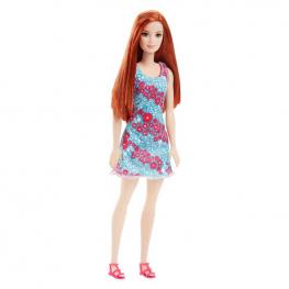 Barbie Chic - Primaveral Turquesa Estampado.
