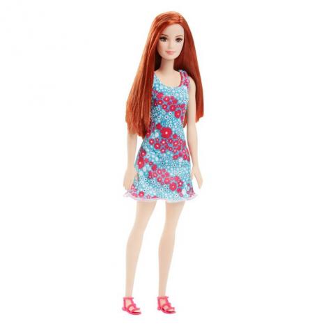 Barbie Chic - Primaveral Turquesa Estampado.