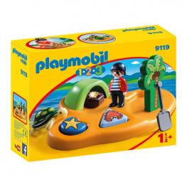 Playmobil 1, 2, 3 Isla Pirata.