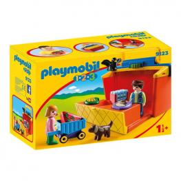 Playmobil - 1, 2, 3 Mercado Maletín.