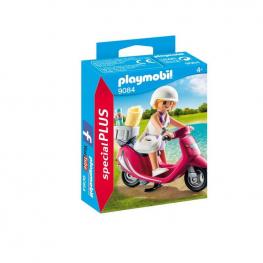 Playmobil 9084 - Mujer Con Scooter