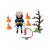 Playmobil - Bombero Con Árbol En Llamas.