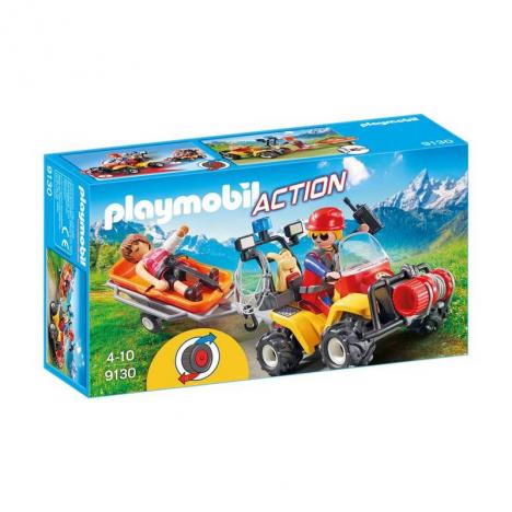Playmobil - Quad De Rescate De Montaña.