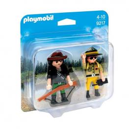 Playmobil 9217 - Duo Pack Ranger y Cazador Fugitivo