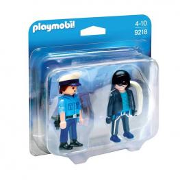 Playmobil 9218 - Duo Pack Policía y Ladrón.