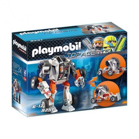 Playmobil - Agente General Con Robot.