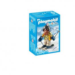 Playmobil 9284 - Esquiador Con Snowblades