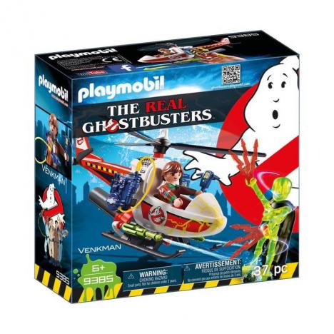 Playmobil - Ghostbusters Venkman Con Helicóptero.