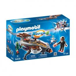 Playmobil 9408 - Gene y Skyroniano Con Nave