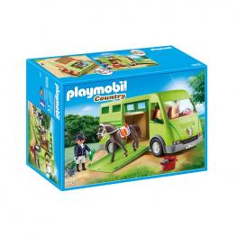 Playmobil - Transporte De Caballo.