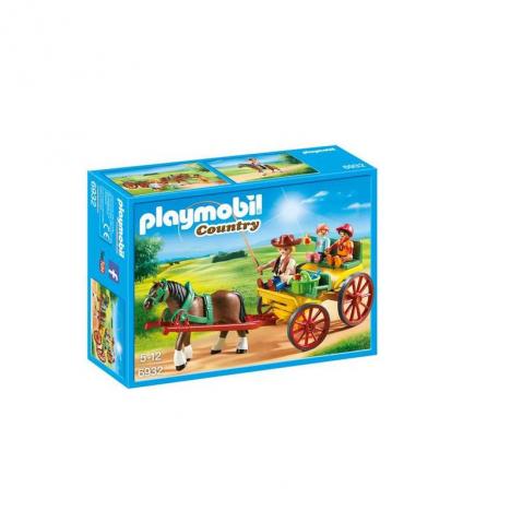 Playmobil - Carruaje Con Caballo.
