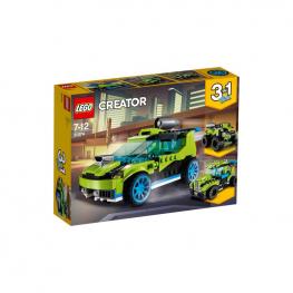 Lego Creator - Coche De Rally A Reacción 3 En 1.