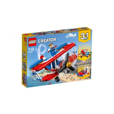 Lego Creator - Audaz Avión Acrobático 3 En 1.