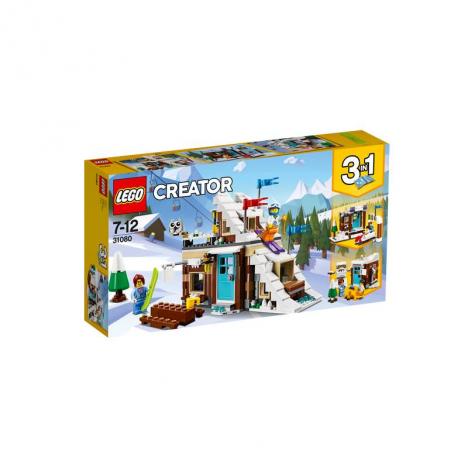 Lego Creator - Refugio De Invierno Modular 3 En 1.