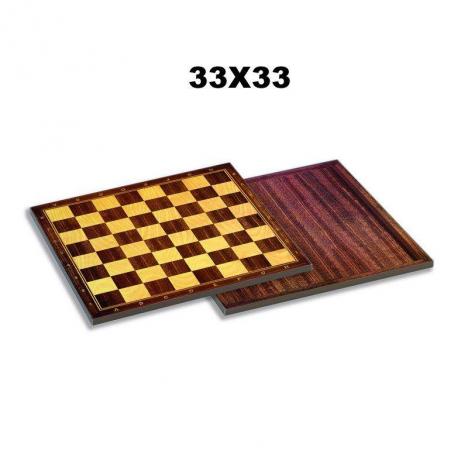 TABLERO AJEDREZ MADERA 33X33