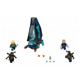 Lego Super Héroes - Ataque De La Nave De Los Outriders.