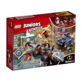 Lego Juniors Los Increíbles - Atraco Al Banco Del Socavador.