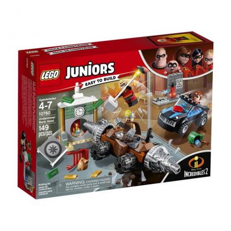 Lego Juniors Los Increíbles - Atraco Al Banco Del Socavador.