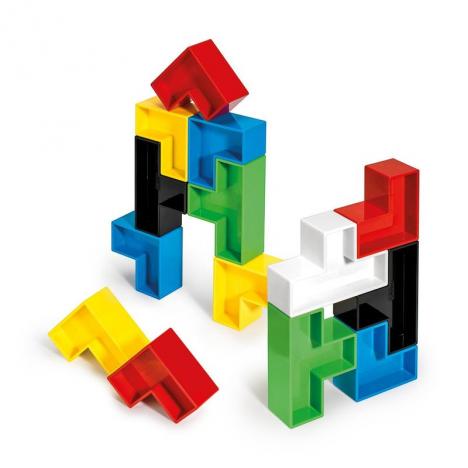 Puzzle Cubos  19 Piezas.