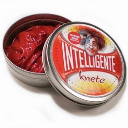 Plastilina Inteligente - Rojo Rubí Eléctrico.