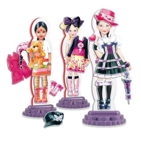 Diseña La Moda 3 Muñecas.