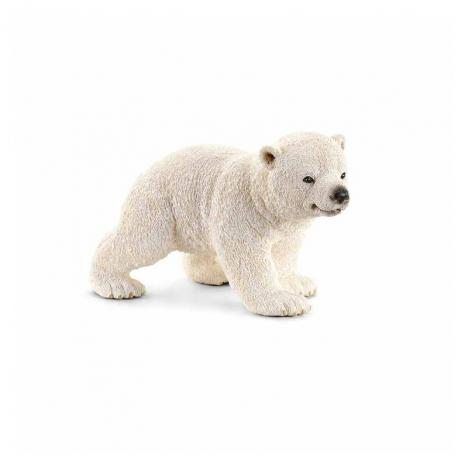 Cría De Oso Polar Corriendo.