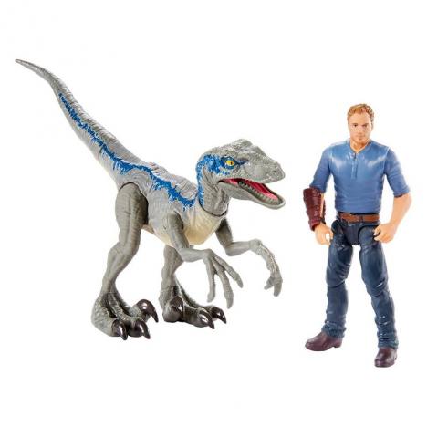 Comprar Jurassic World - Velociraptor Blue & Owen. de 