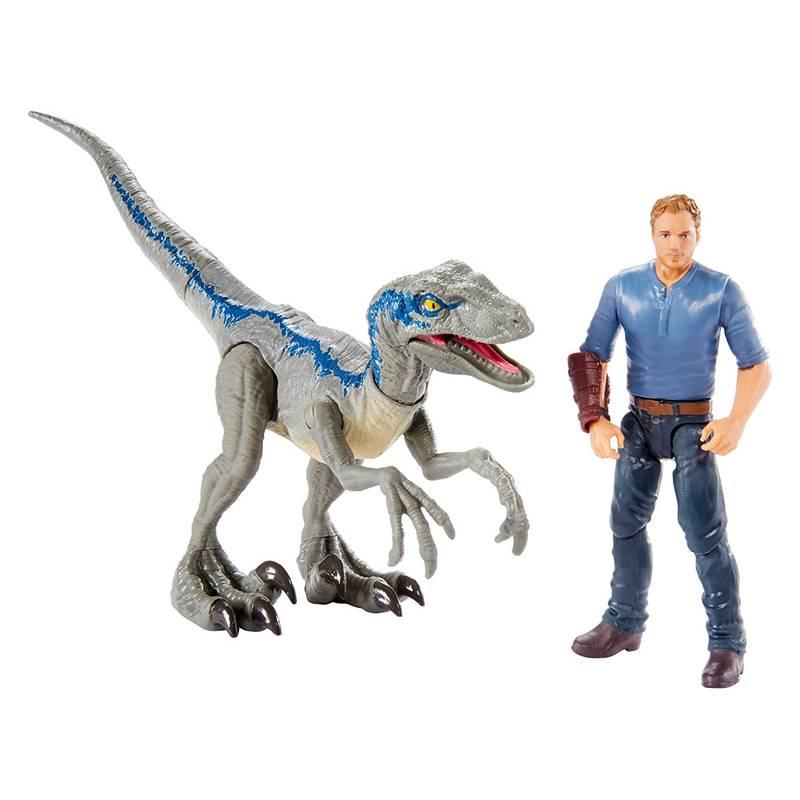 Comprar Jurassic World - Velociraptor Blue & Owen. de MATTEL- Kidylusion