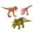 Jurassic World Pack 3 Mini Dinosaurios - Triceratops.