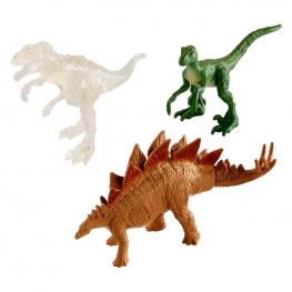 Jurassic World Pack 3 Mini Dinosaurios - Velociraptor.