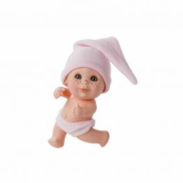 Muñeco Pecosete - Gorrito Duende Rosado.