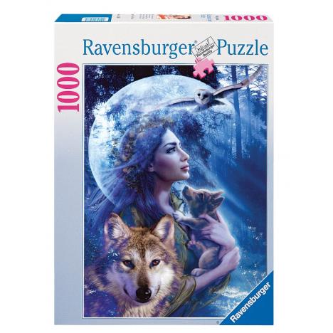 Puzzle La Mujer y El Lobo 1000 Piezas.