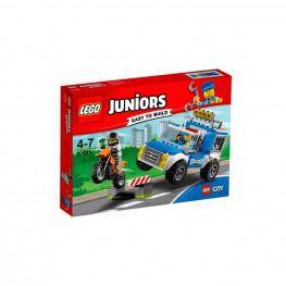 LEGO JUNIORS FURGON DE LA POLICIA EN ACCION