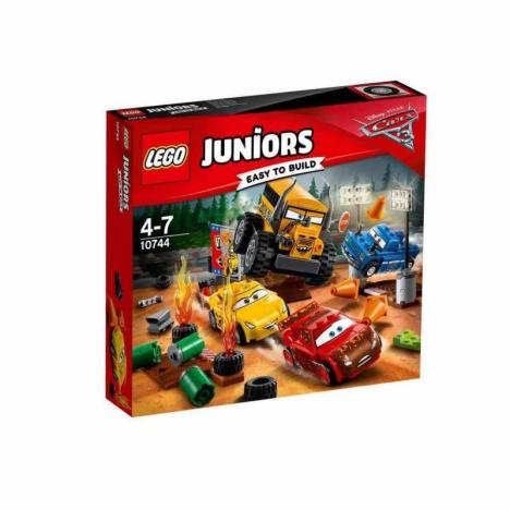 Lego Juniors Cars 3- Carrera Crazy 8 Thunder Hollow.