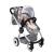 Decuevas - Coche Muñeca 3 x 1 XL "Sky".