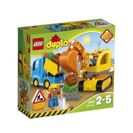 Lego Duplo - Camión y Excavadora Con Orugas.