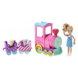 Barbie Club Chelsea - Chelsea y Su Tren De Mascotas.