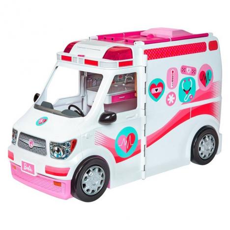 Barbie - Ambulancia Hospital 2 en 1.