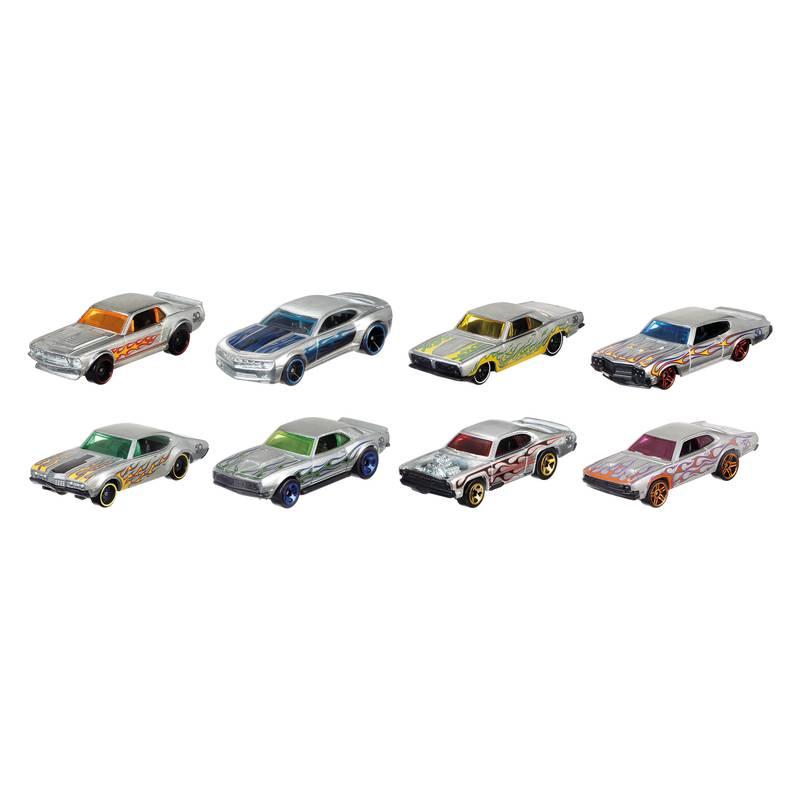 Pack 50 vehículos Hot Wheels, coches de juguete (modelos surtidos