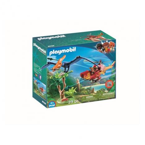 Playmobil - Helicóptero Con Pterosaurio.