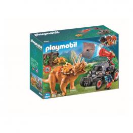 Playmobil - Coche Con Triceratops.