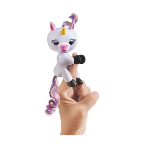 Fingerlings Pequeño Unicornio Gigi Blanco.