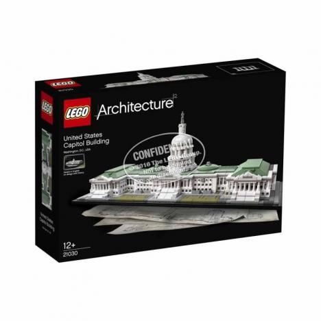 Lego Architecture - Edificio Capitolio De Estados Unidos.