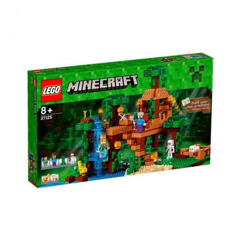 LEGO MINECRAFT LA CASA DEL ARBOL EN LA JUNGLA